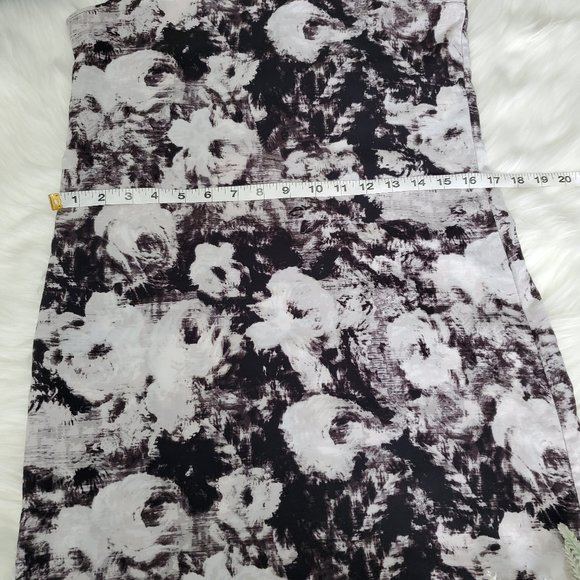 Women's Gap Black & White Floral Dress/Size Small - Picture 8 of 13